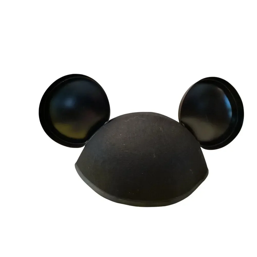 NWOT Walt Disney World Mickey Mouse Club House Classic Black Patch Ears Hat